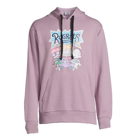 Nickelodeon Other - Nickelodeon Small RUGRATS Purple Hooded Sweatshirt